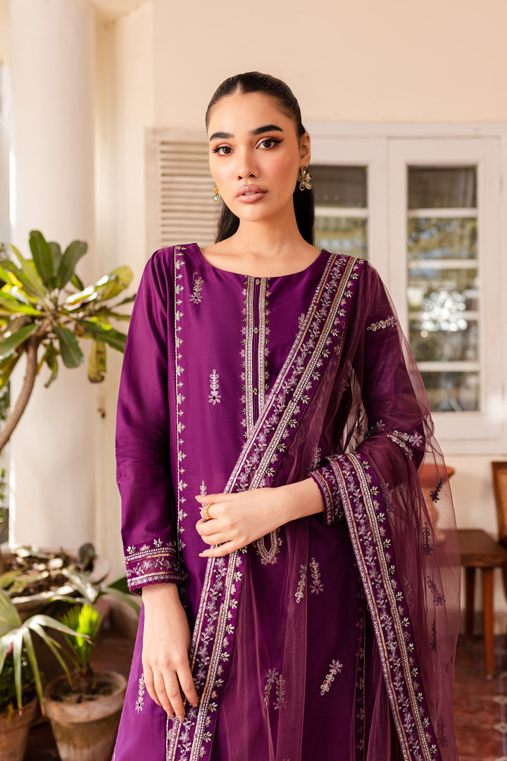 Nera 3Pc - Embroidered Lawn Dress - BATIK