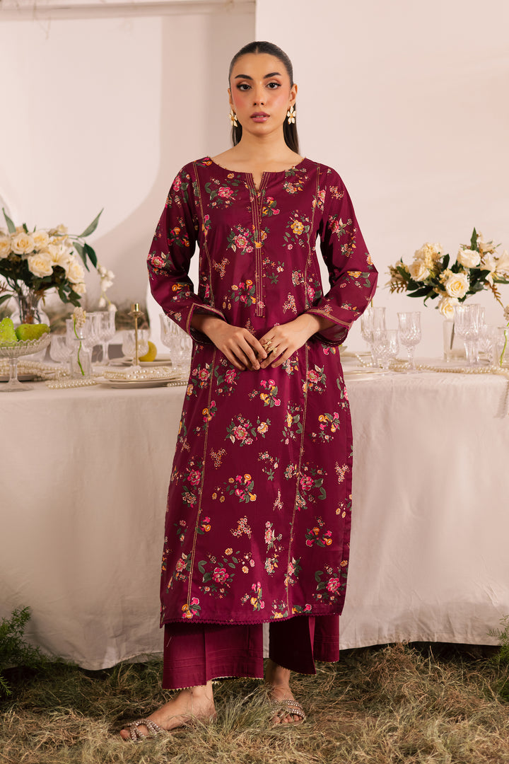 Shizumi 2Pc - Printed Lawn Dress