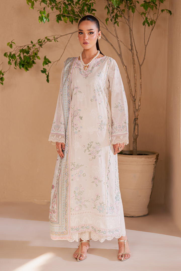Mihrimah 3Pc - Embroidered Lawn Dress