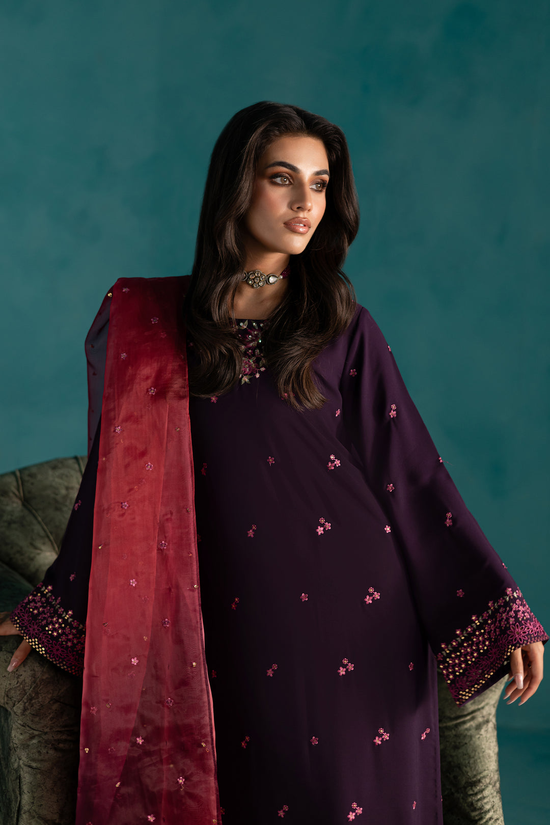 Nur 3Pc - Georgette Luxe Pret
