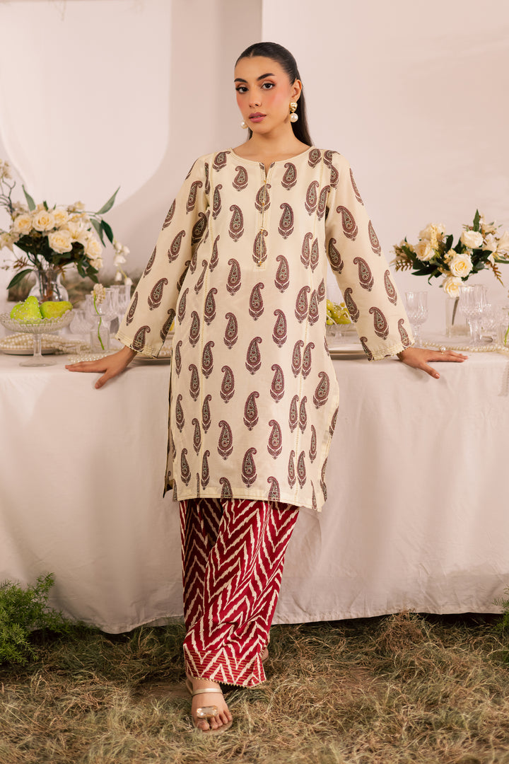 Navya 2Pc - Printed Lawn Dress