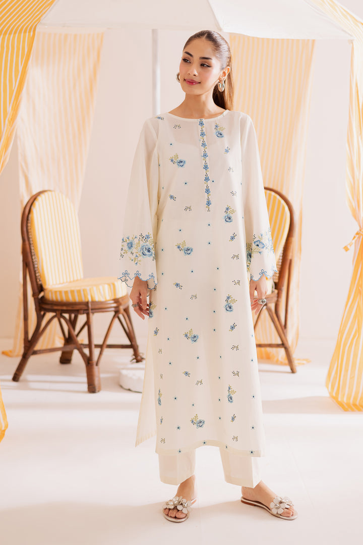 Iris 2Pc - Embroidered Casual Pret