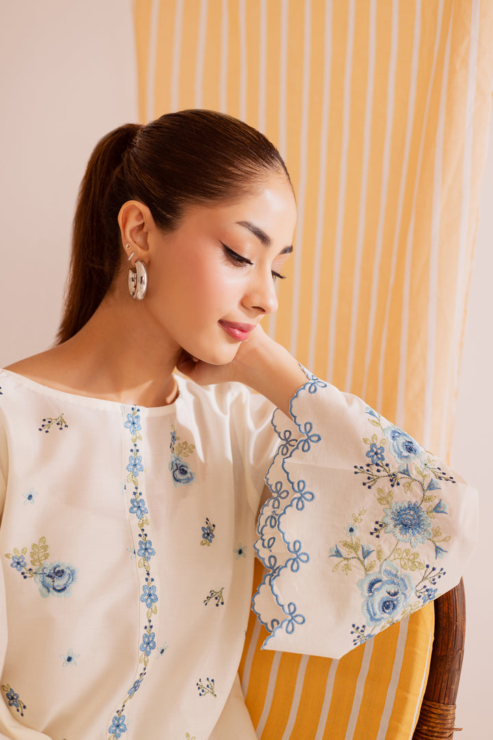 Iris 2Pc - Embroidered Casual Pret