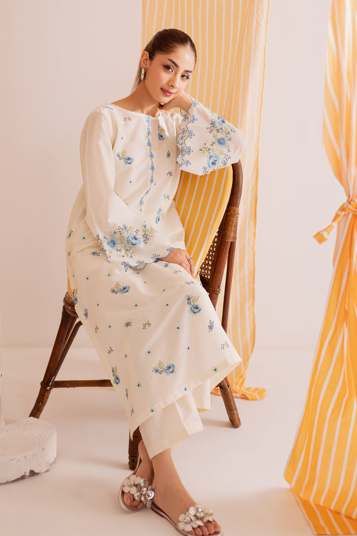 Iris 2Pc - Embroidered Casual Pret