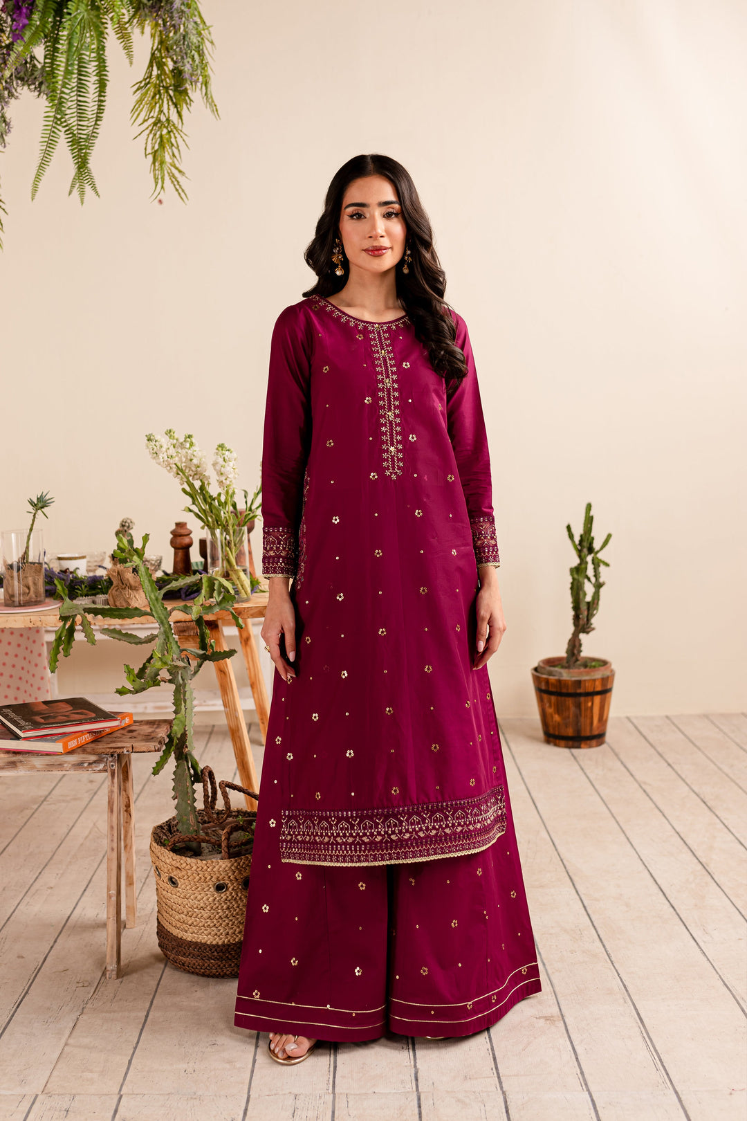 Clara 2Pc - Embroidered Lawn Dress - BATIK