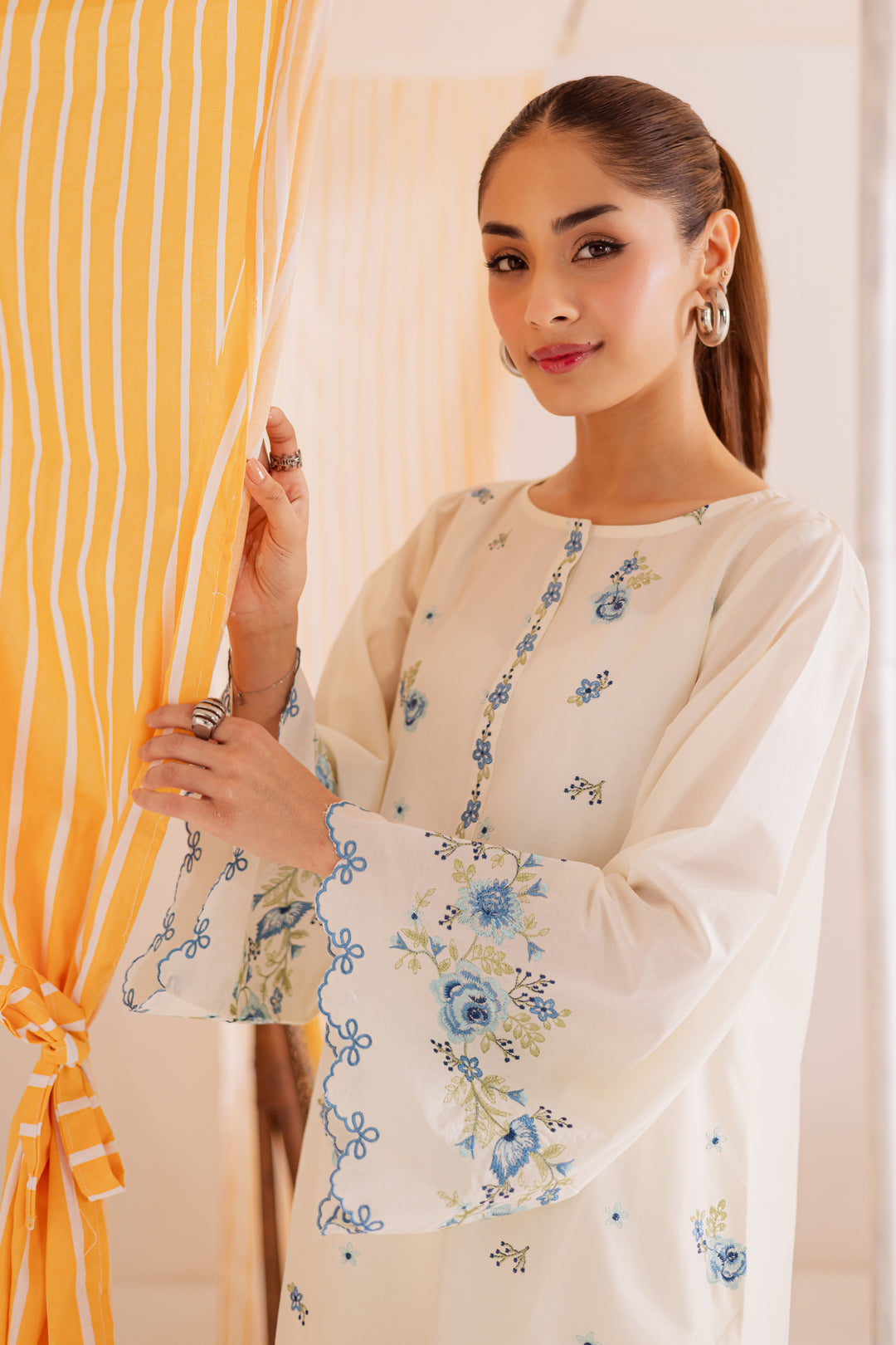 Iris 2Pc - Embroidered Casual Pret
