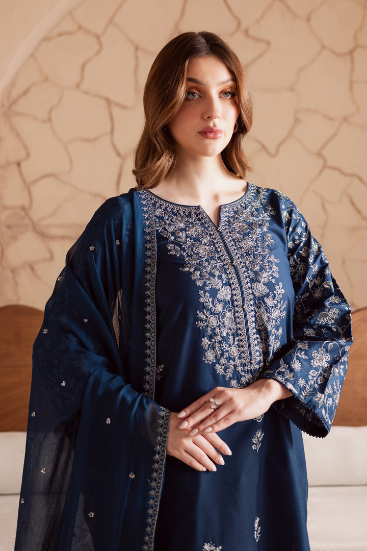 Mai tai 3Pc - Embroidered Lawn Dress