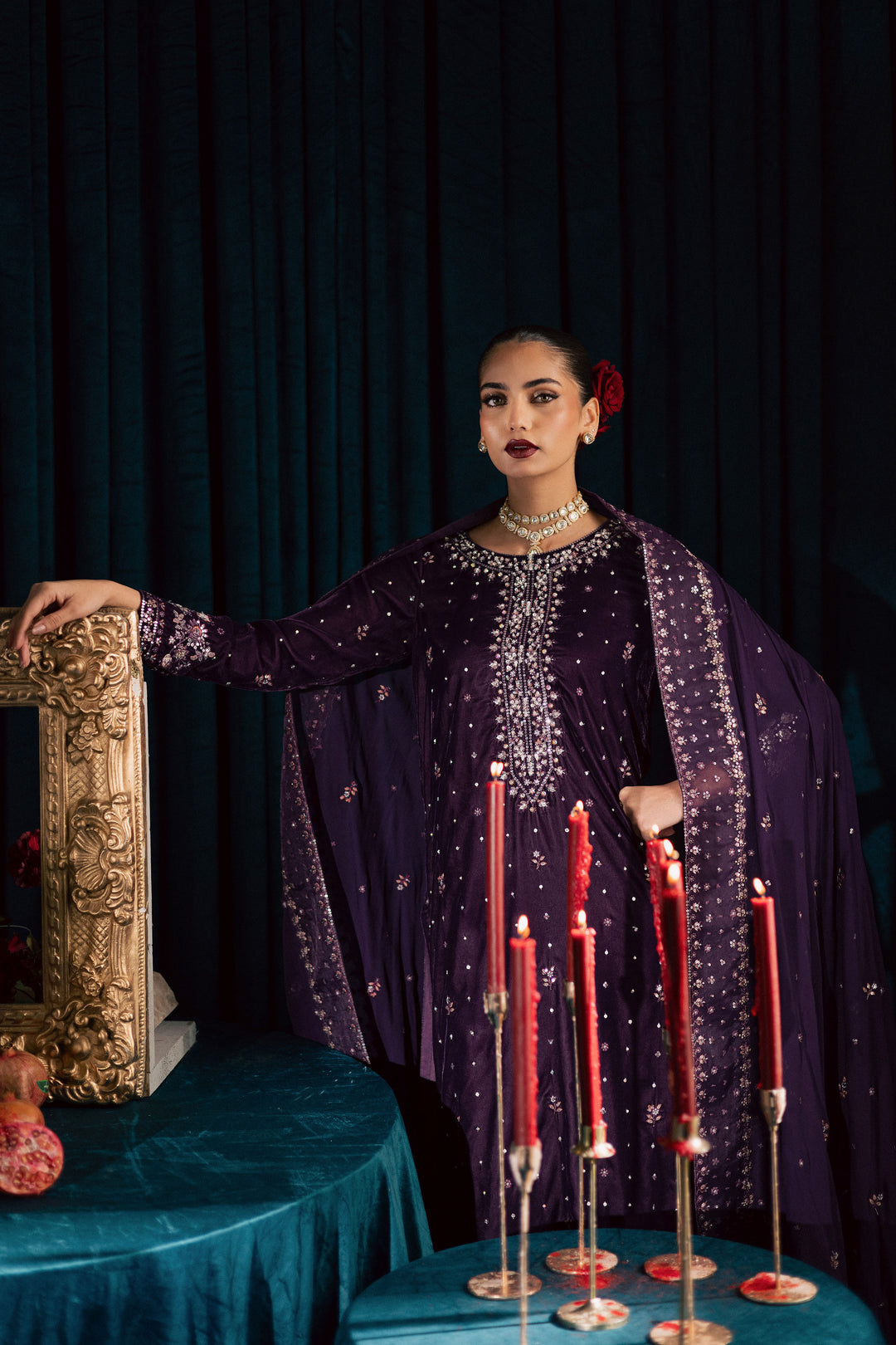 Odin 3Pc - Velvet Formal Dress