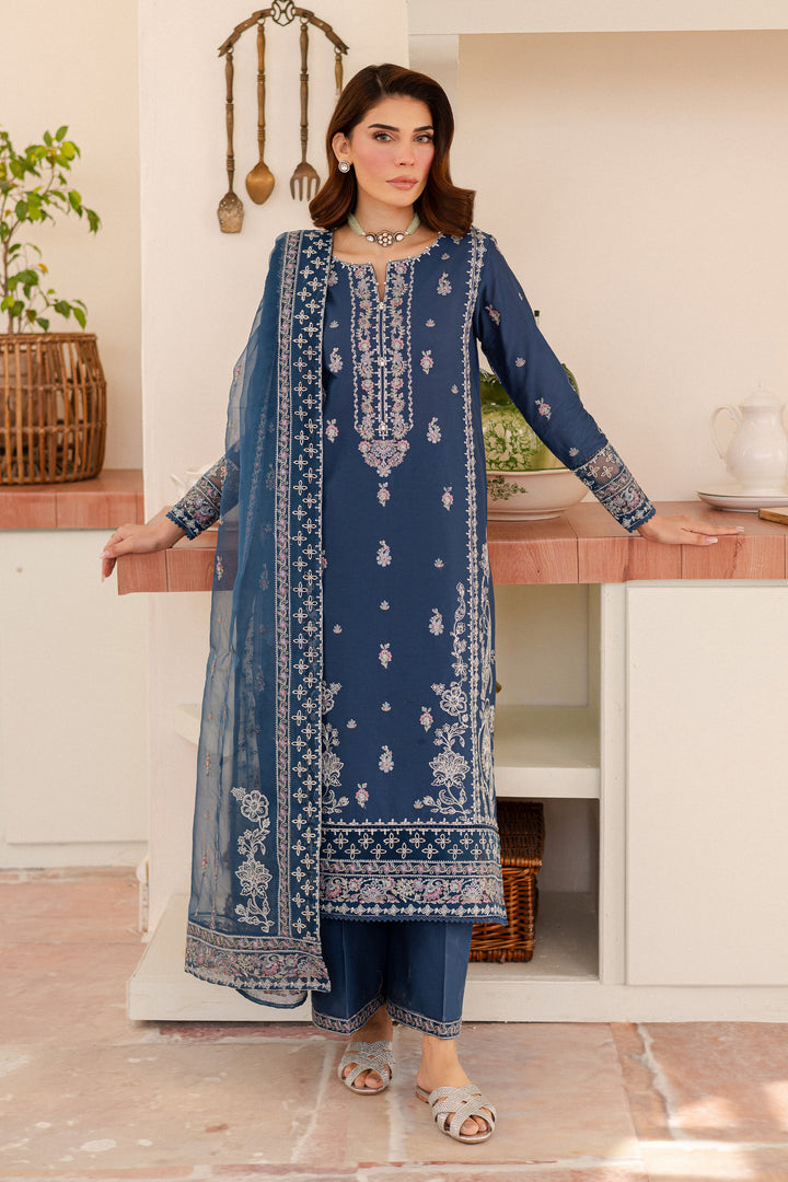 Alana 3Pc - Embroidered Lawn Dress