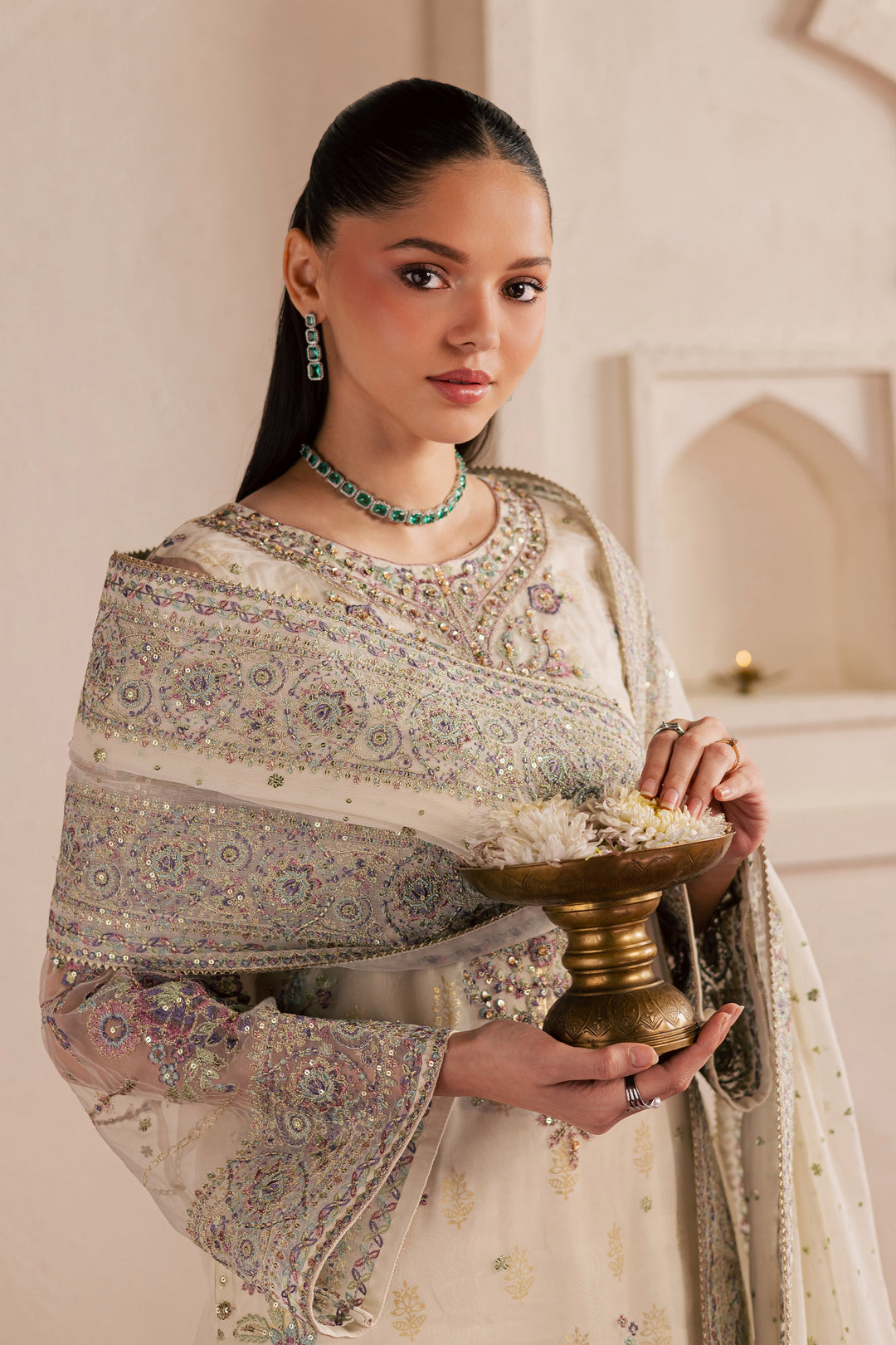 Faiha 3Pc - Festive Luxe Pret