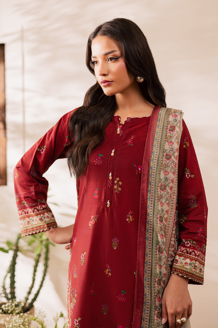 Shayla 3Pc - Printed Casual Pret