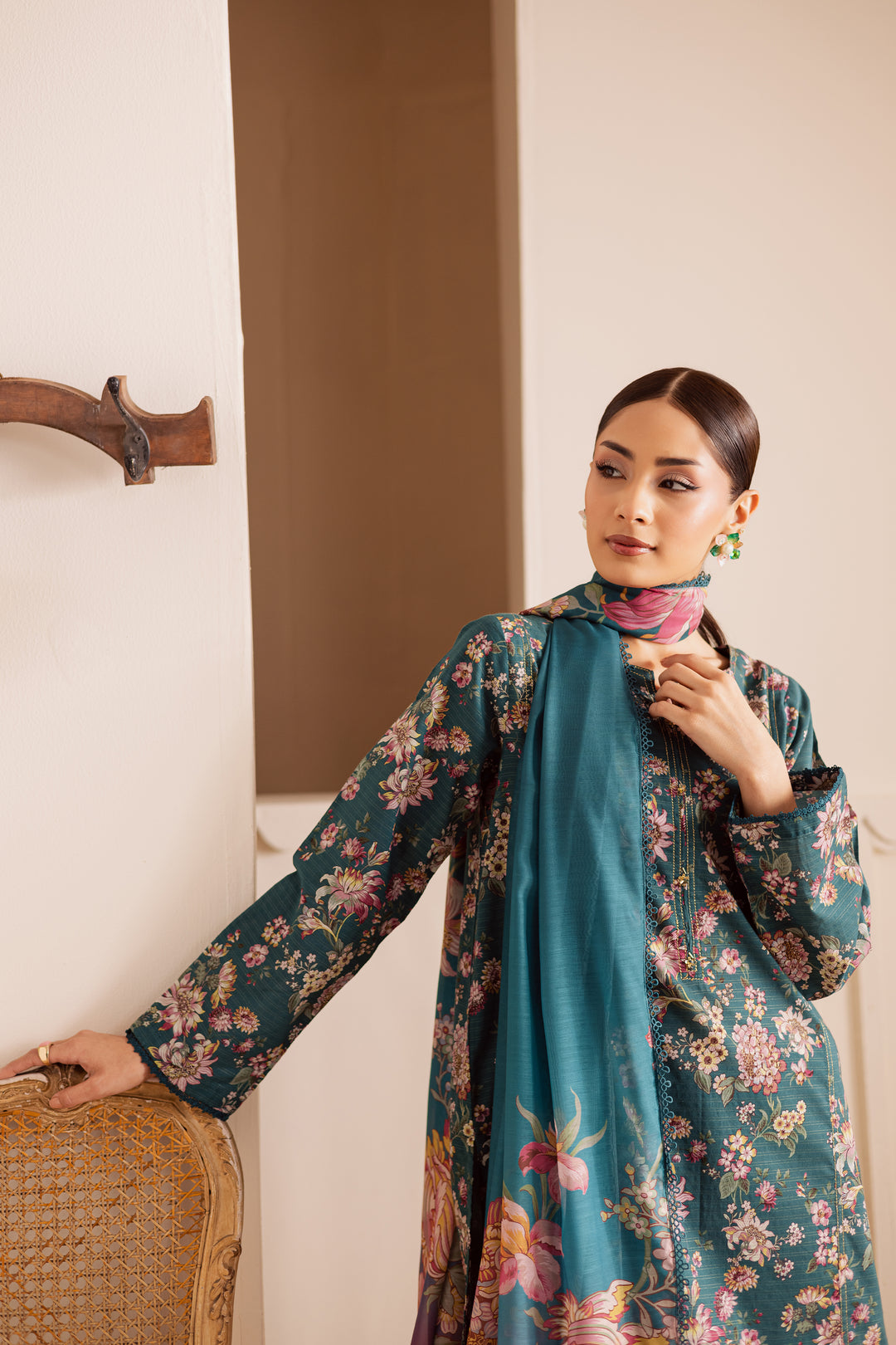 Fae 3Pc - Printed Casual Pret