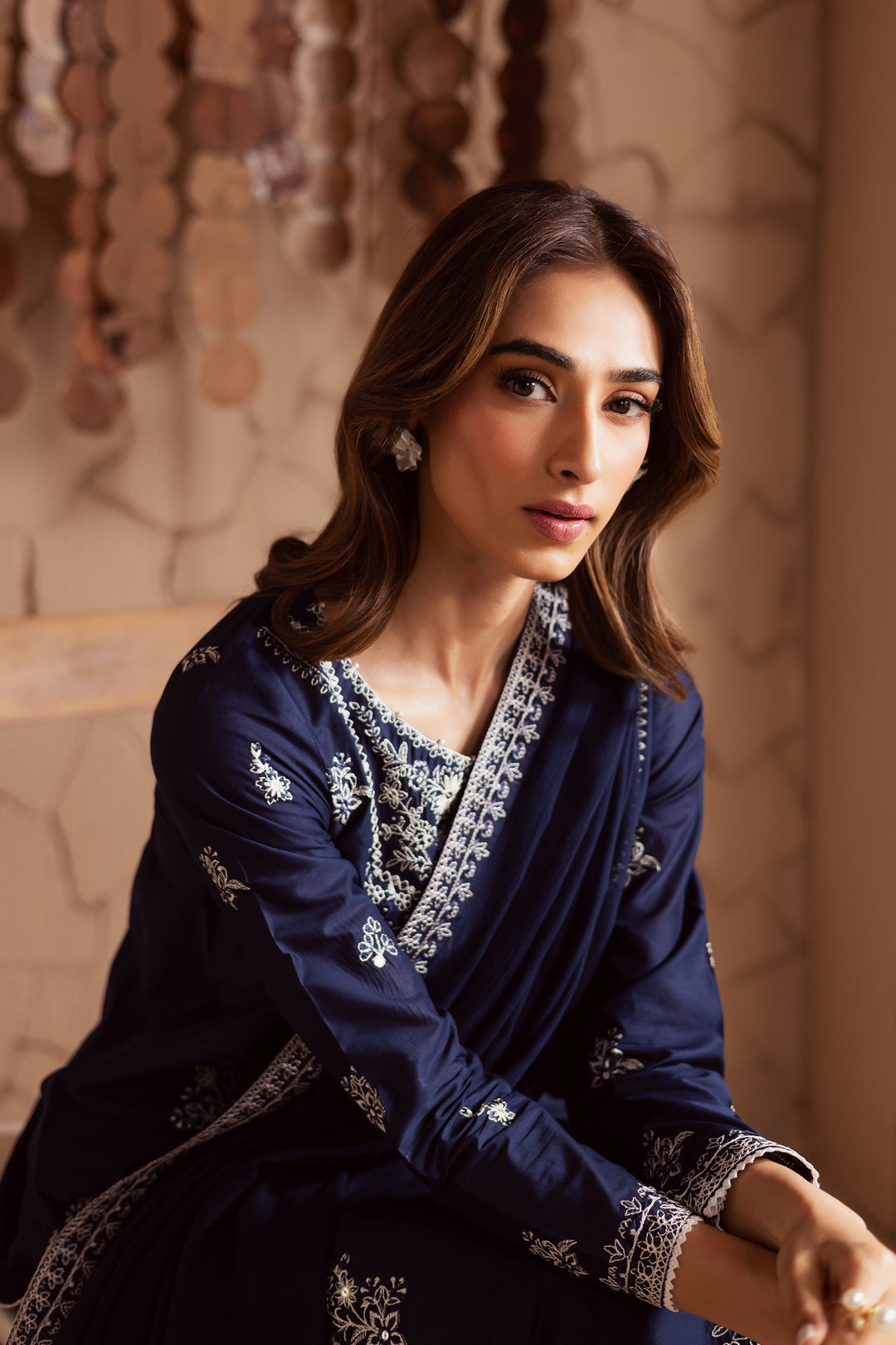 Miraye 3Pc - Embroidered Lawn Dress