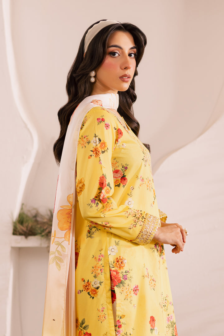 Lumia 3Pc - Printed Lawn Dress