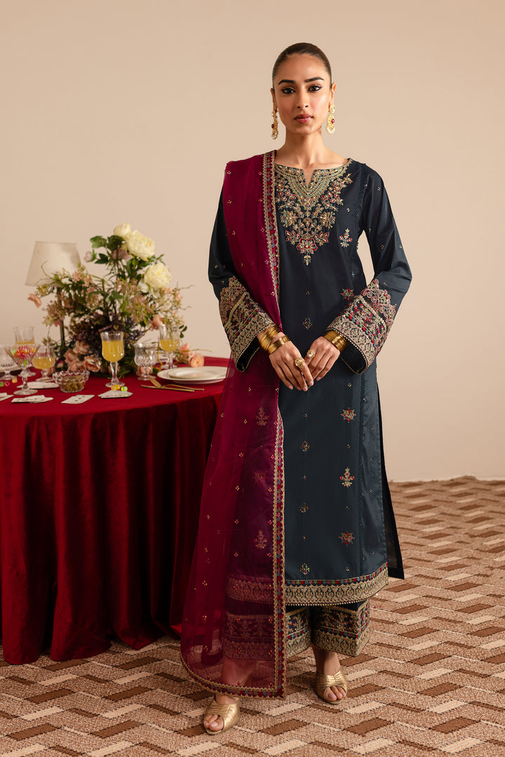 Sailesh 3Pc - Embroidered Luxe Pret