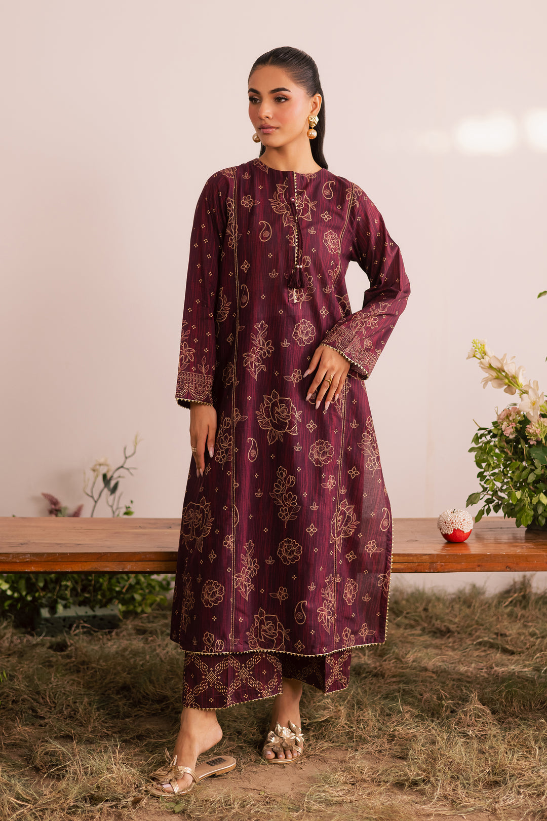 Mahay Rang 2Pc - Printed Lawn Dress