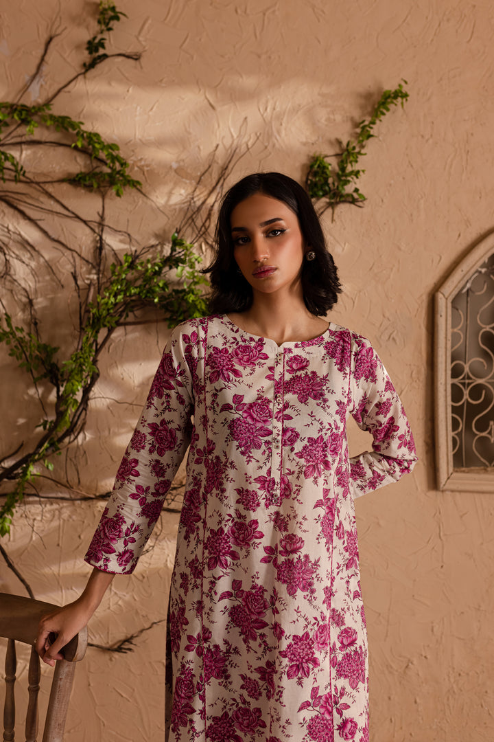 Nia 2Pc - Printed Lawn Dress