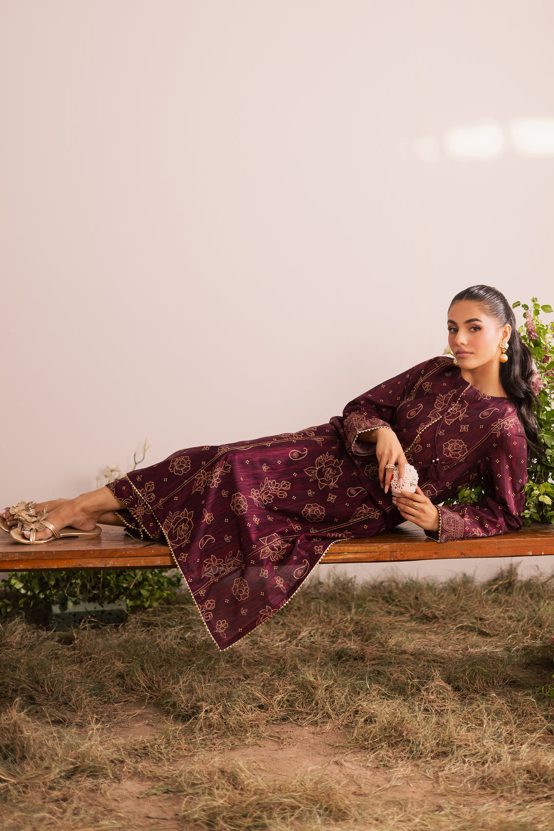 Mahay Rang 2Pc - Printed Lawn Dress