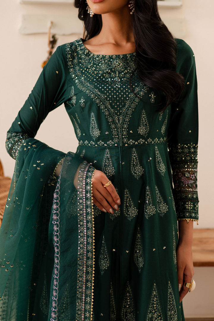 Hurem 3Pc - Embroidered Lawn Dress