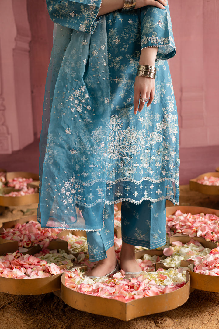 Aster 3Pc - Printed Lawn Dress