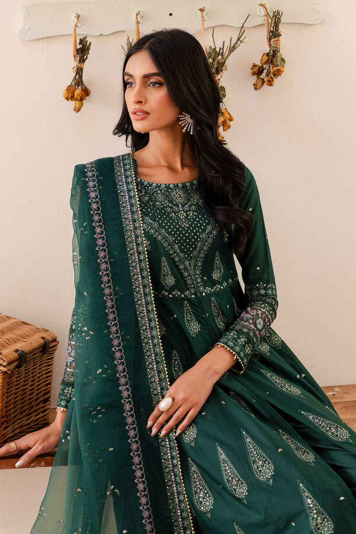 Hurem 3Pc - Embroidered Lawn Dress