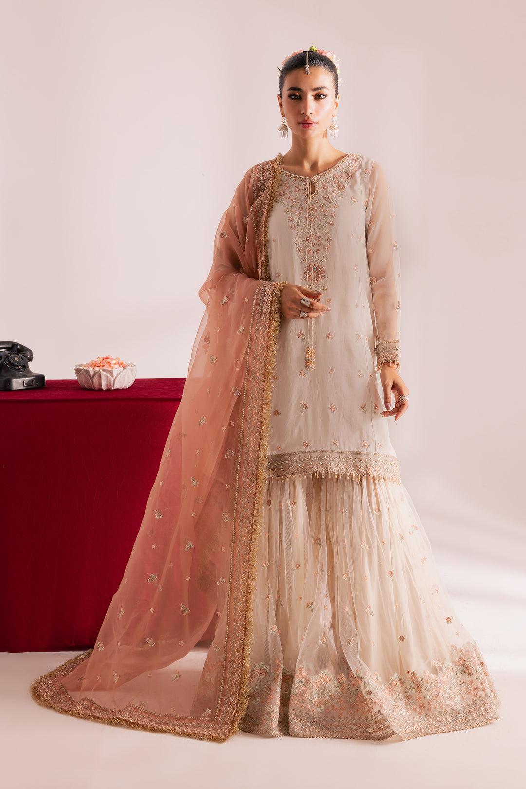 Pearl Sona 3Pc - Festive Luxe Pret