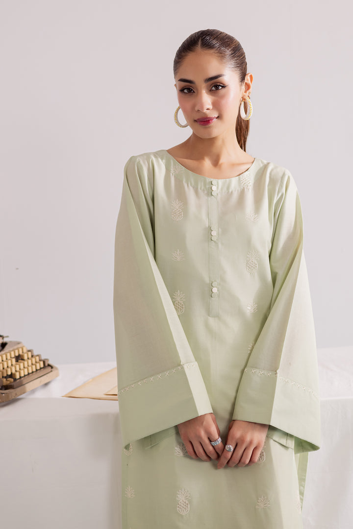 Audrey 2Pc - Embroidered Casual Pret