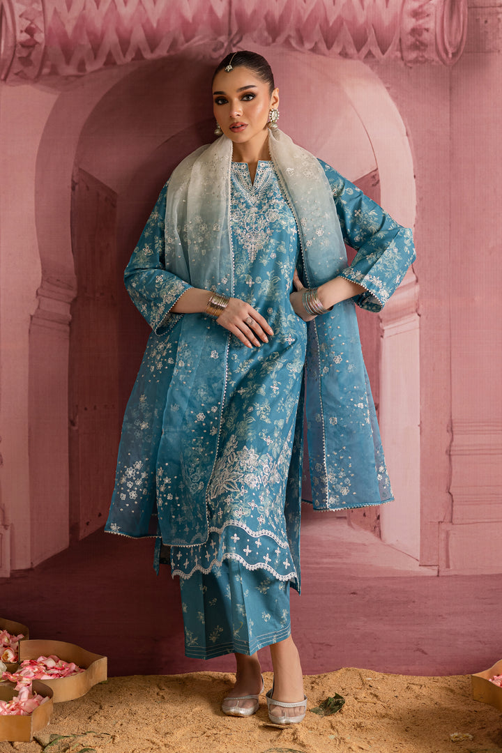 Aster 3Pc - Printed Lawn Dress