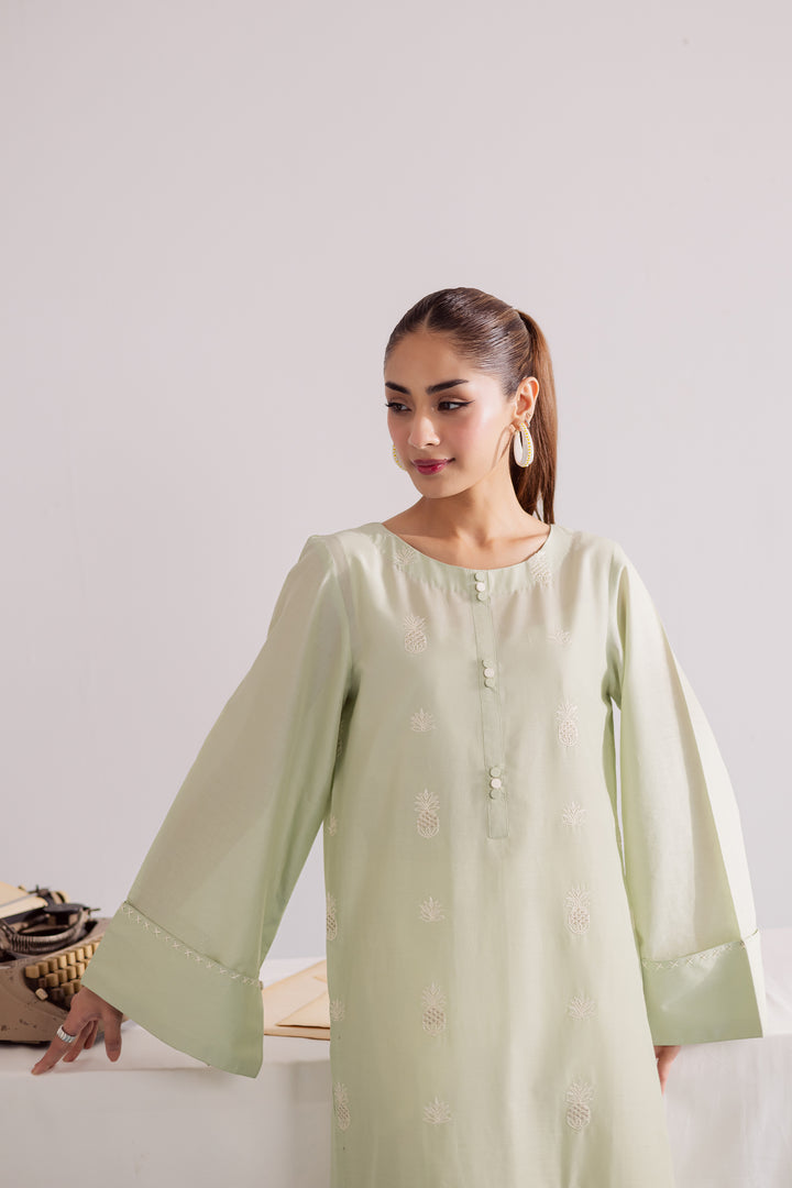 Audrey 2Pc - Embroidered Casual Pret