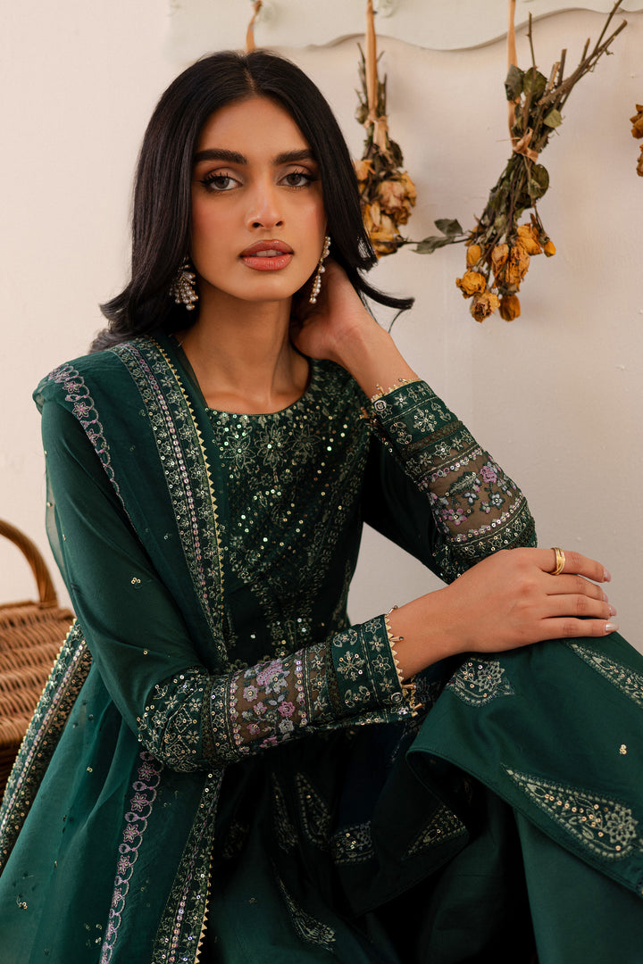 Hurem 3Pc - Embroidered Lawn Dress