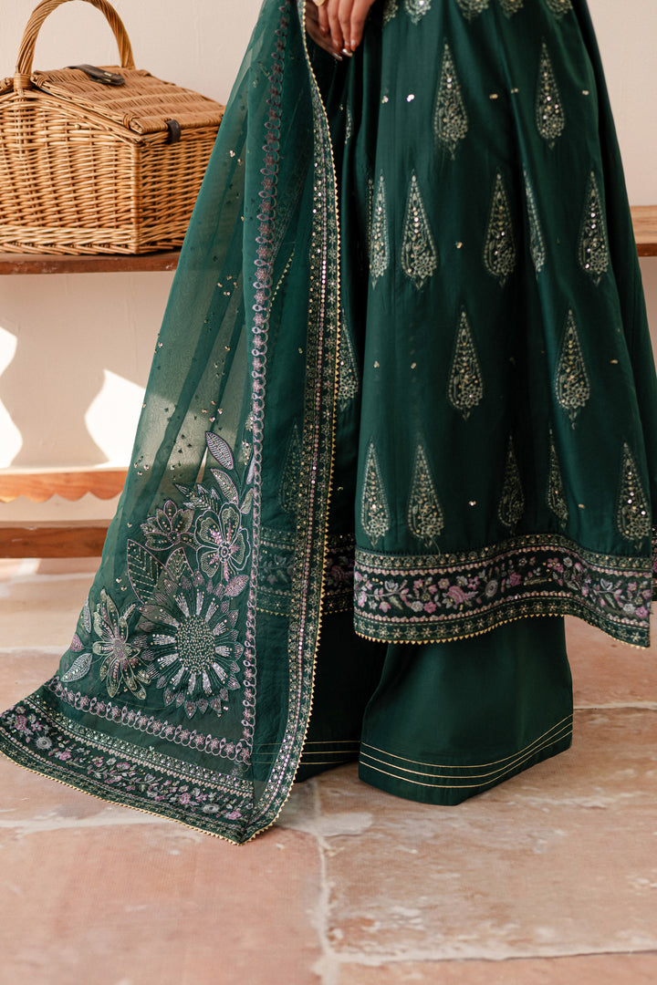 Hurem 3Pc - Embroidered Lawn Dress