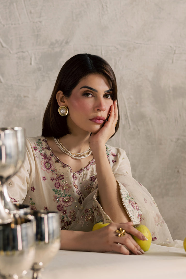 Samin 3Pc - Festive Embroidered Lawn