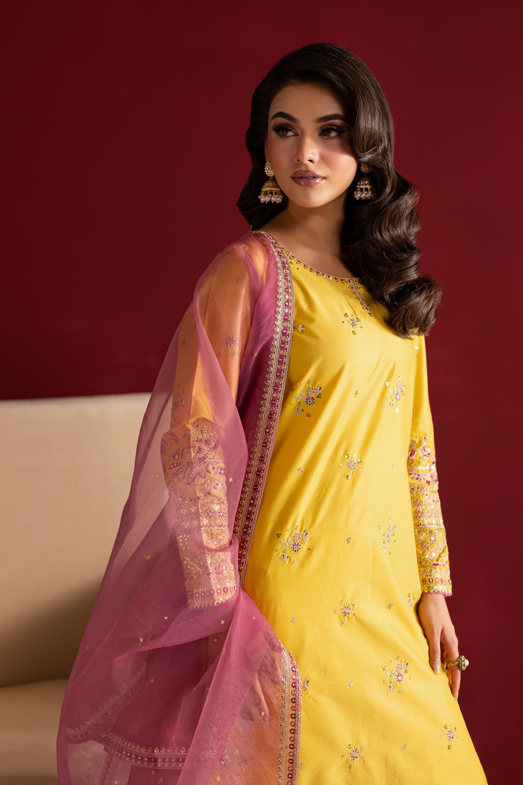Sapna 3Pc- Festive Luxe Pret
