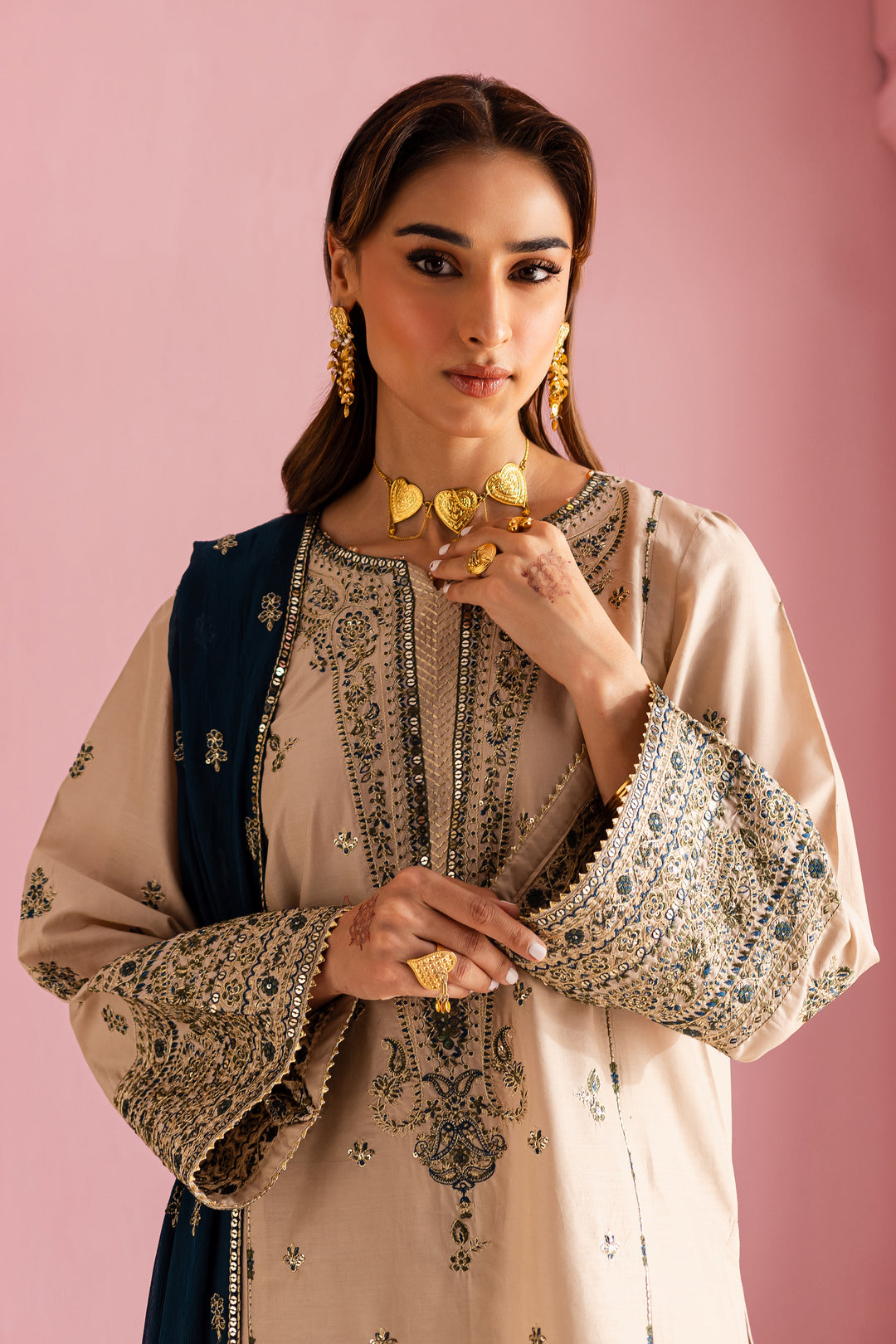 Pina Colada 3pc - Festive Eid Pret