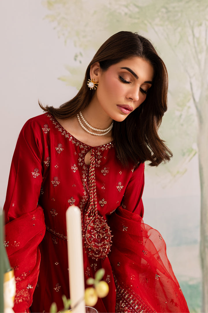 Gullposh 3Pc - Embroidered Lawn Dress