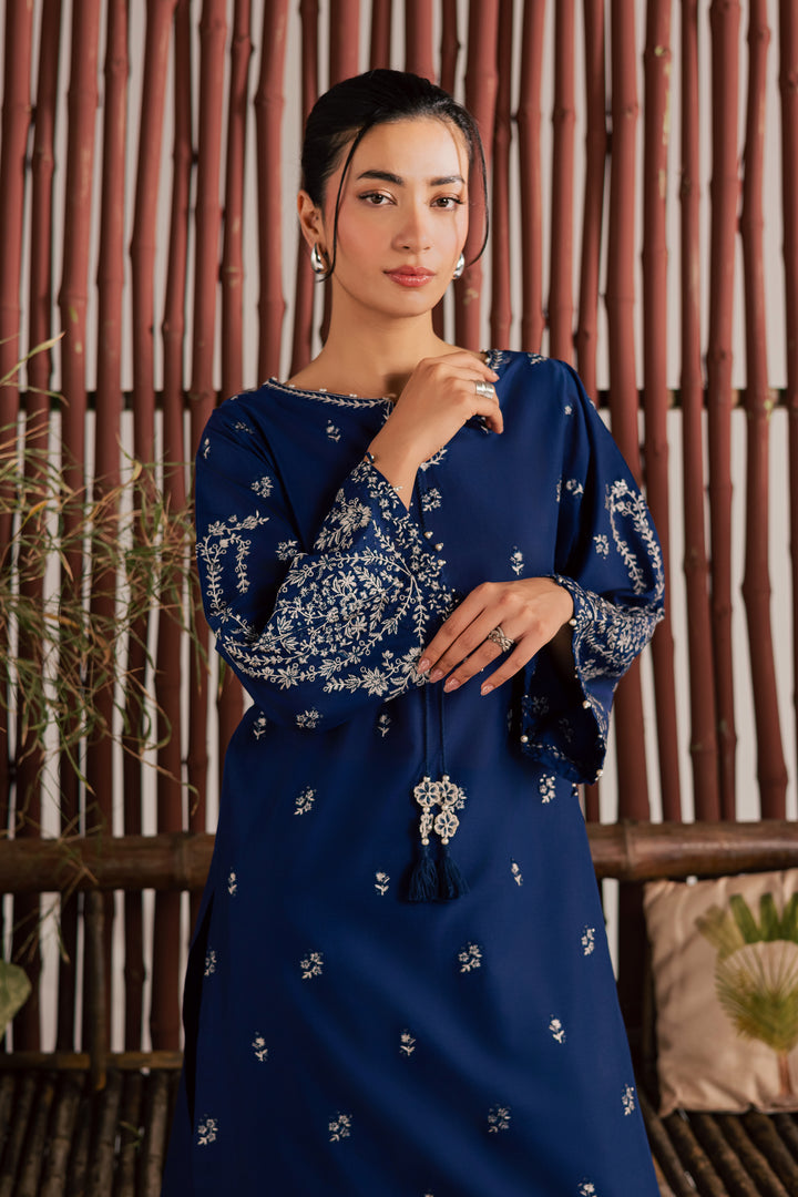 Blue Nairobi 2Pc - Embroidered Lawn Dress