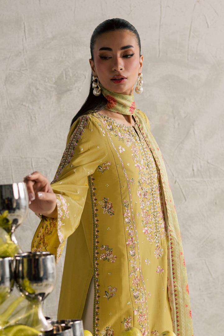 Essence 3Pc - Festive Embroidered Lawn