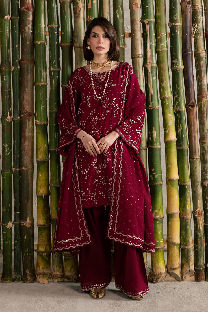 Amman 3Pc - Festive Embroidered Lawn