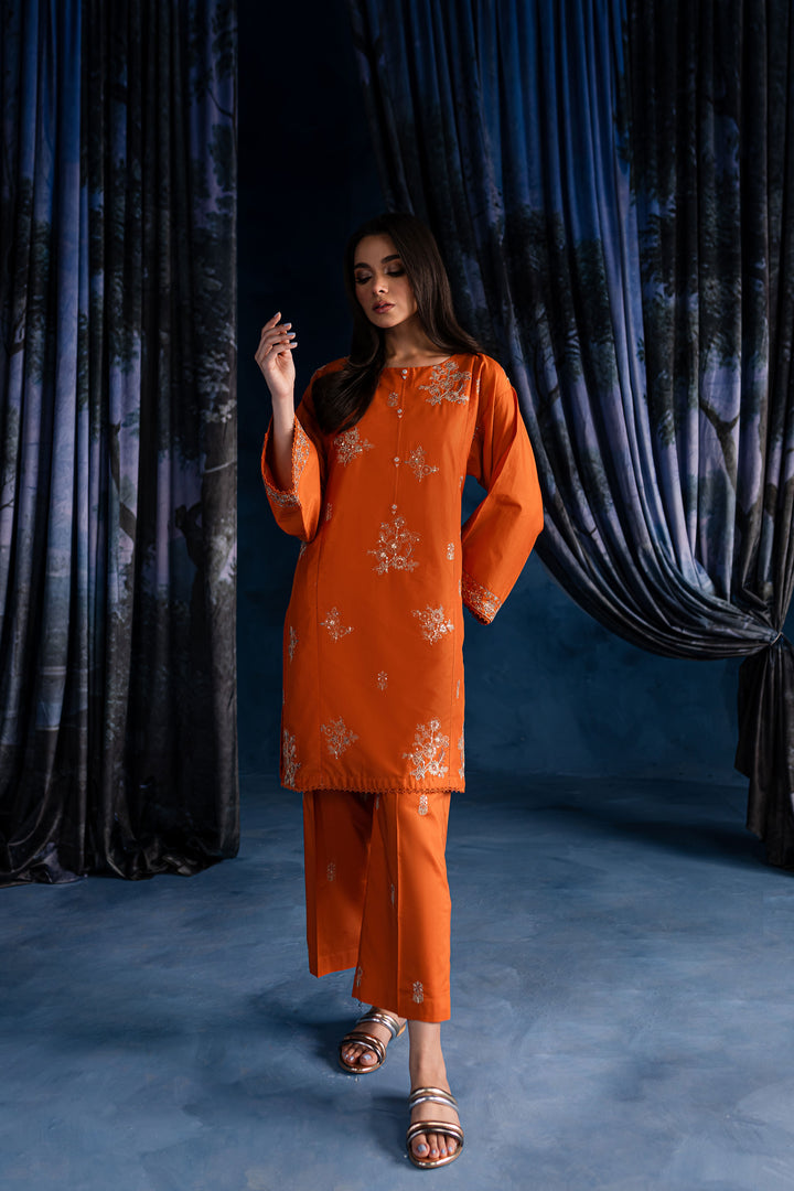 Alastor 2Pc - Embroidered Lawn Dress