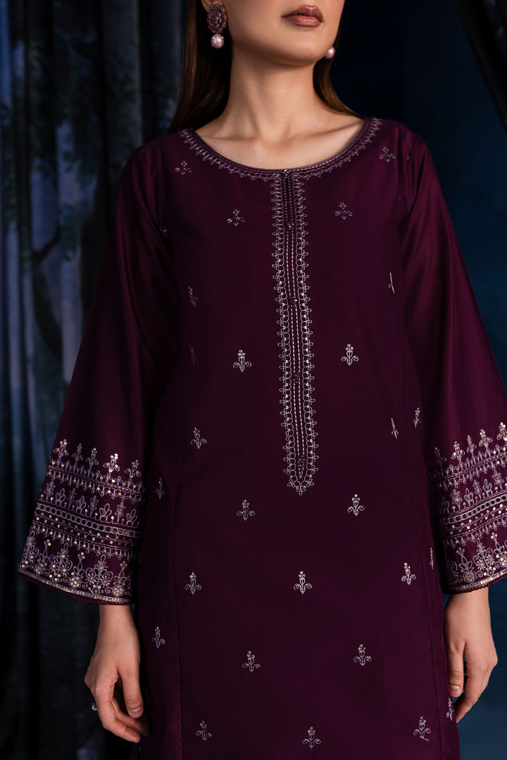 Ayden 2Pc - Embroidered Lawn Dress