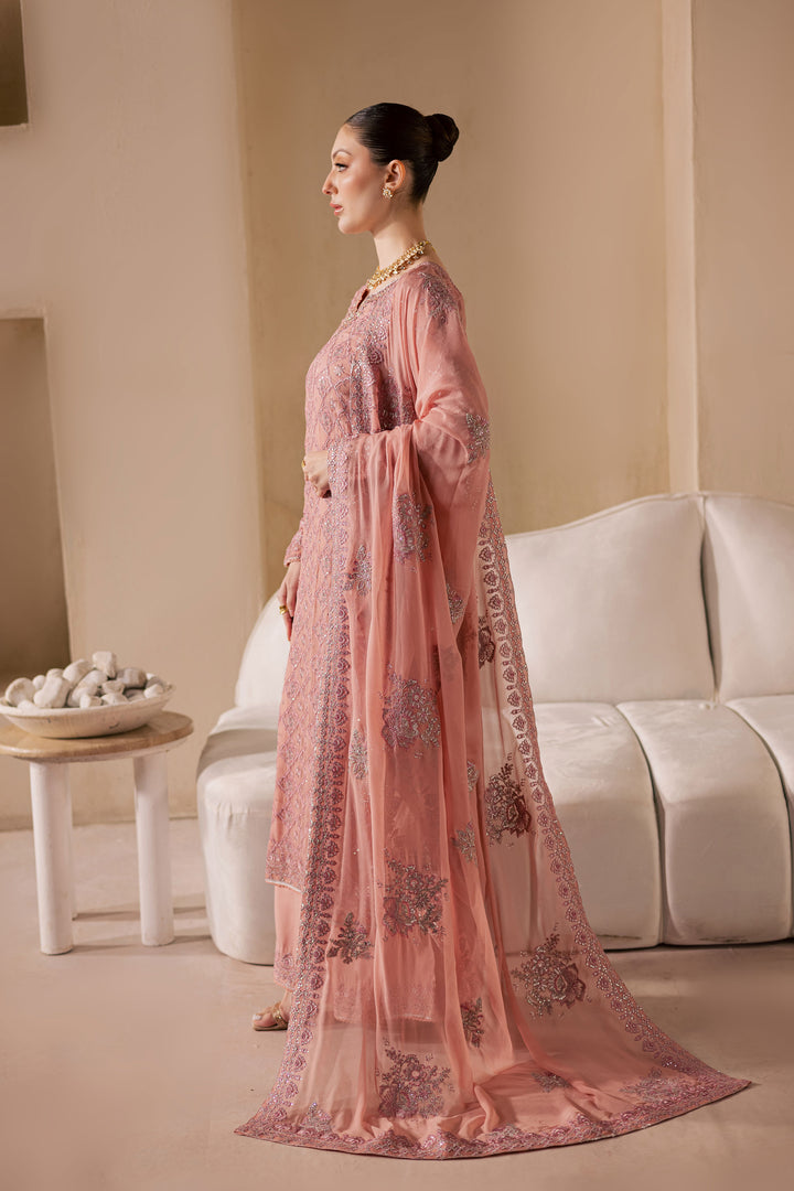  Almas 3Pc - Embroidered Luxe Pret BATIKLuxePRET2025  BATIK   XS / Tea Pink / Chiffon & Raw Silk-S / Tea Pink / Chiffon & Raw Silk-M / Tea Pink / Chiffon & Raw Silk-L / Tea Pink / Chiffon & Raw Silk-XL / Tea Pink / Chiffon & Raw Silk