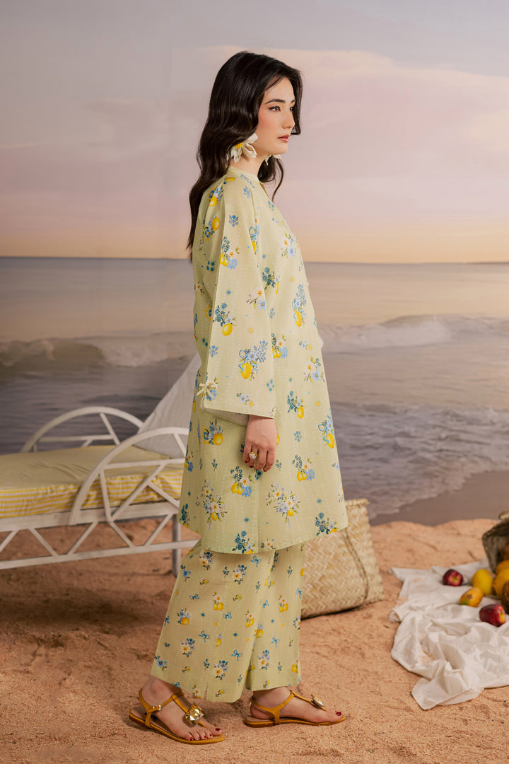 Cram 2Pc - Printed Lawn Dress