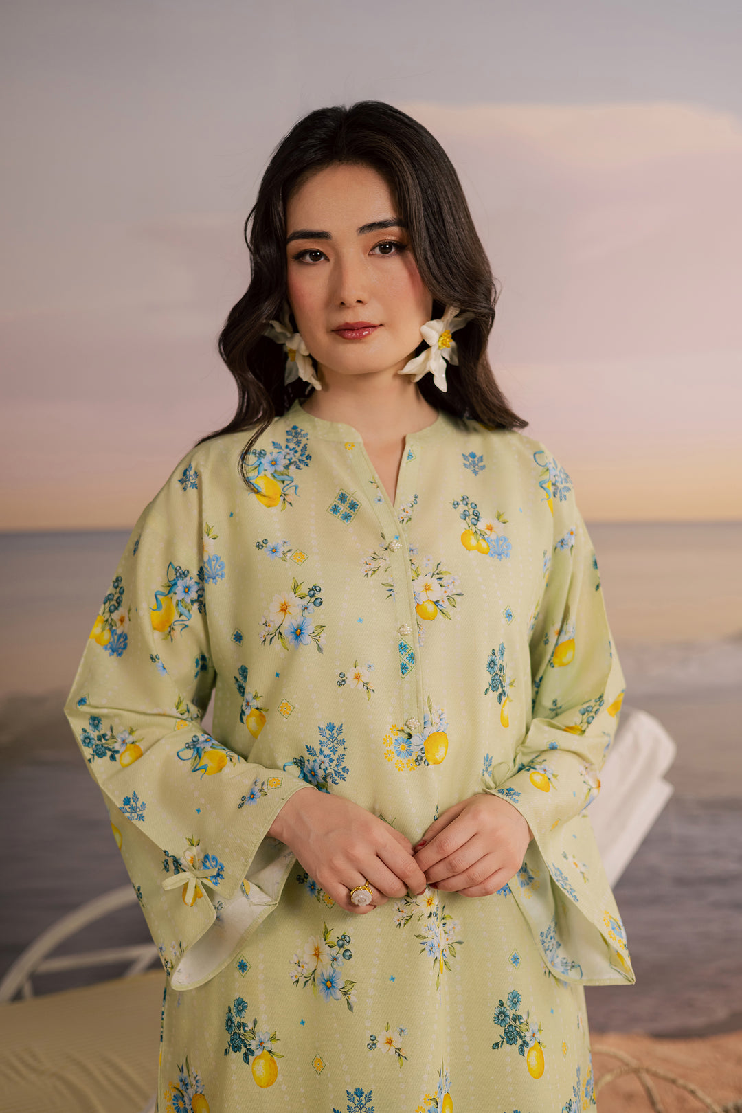 Cram 2Pc - Printed Lawn Dress
