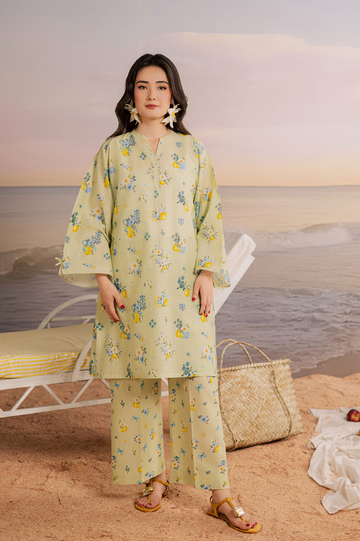 Cram 2Pc - Printed Lawn Dress