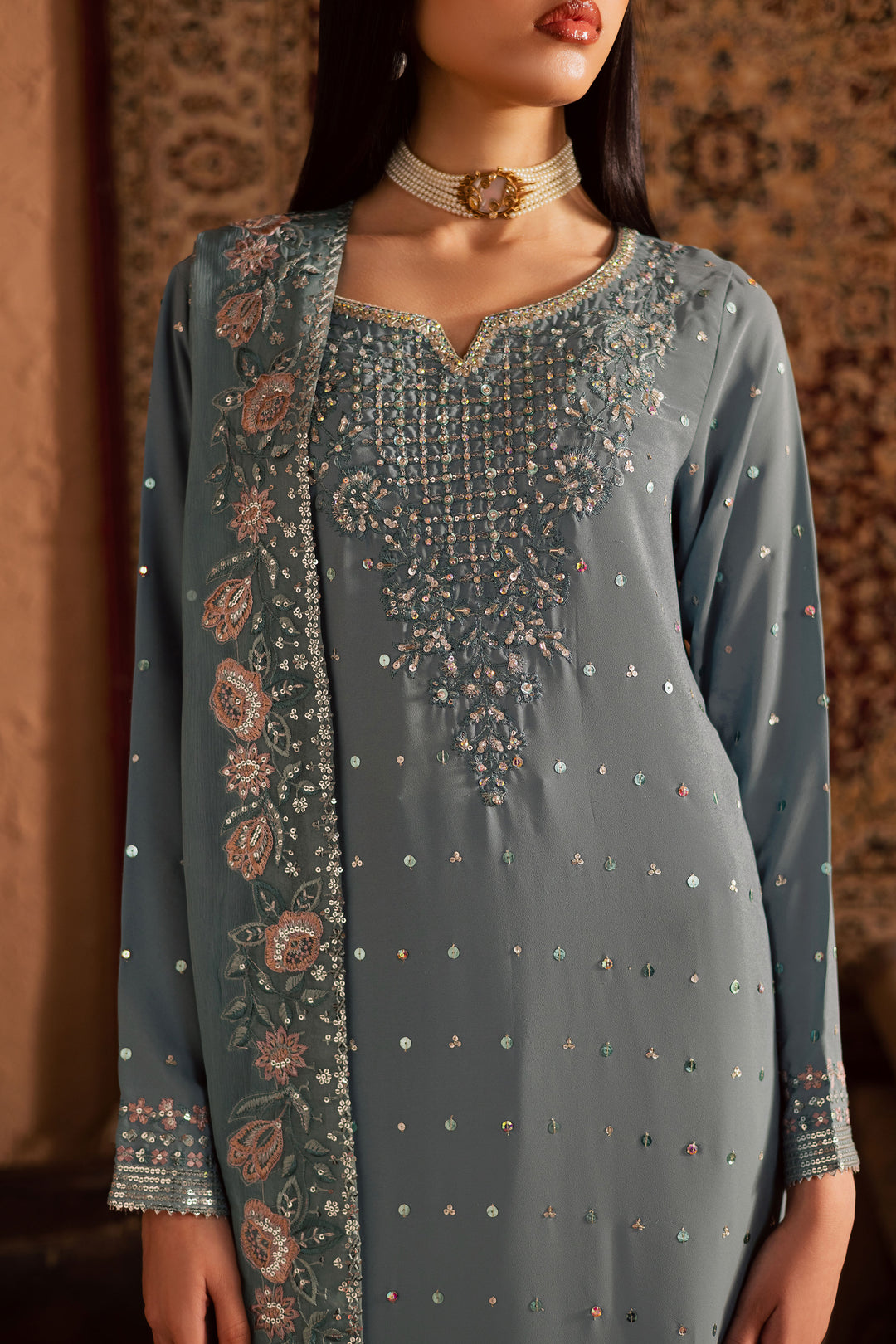 Daisy 3Pc - Festive Luxe Pret