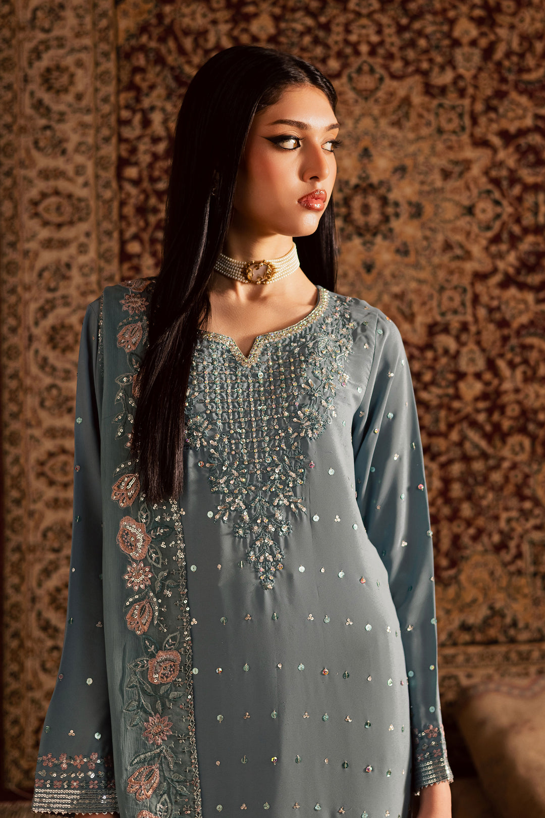 Daisy 3Pc - Festive Luxe Pret