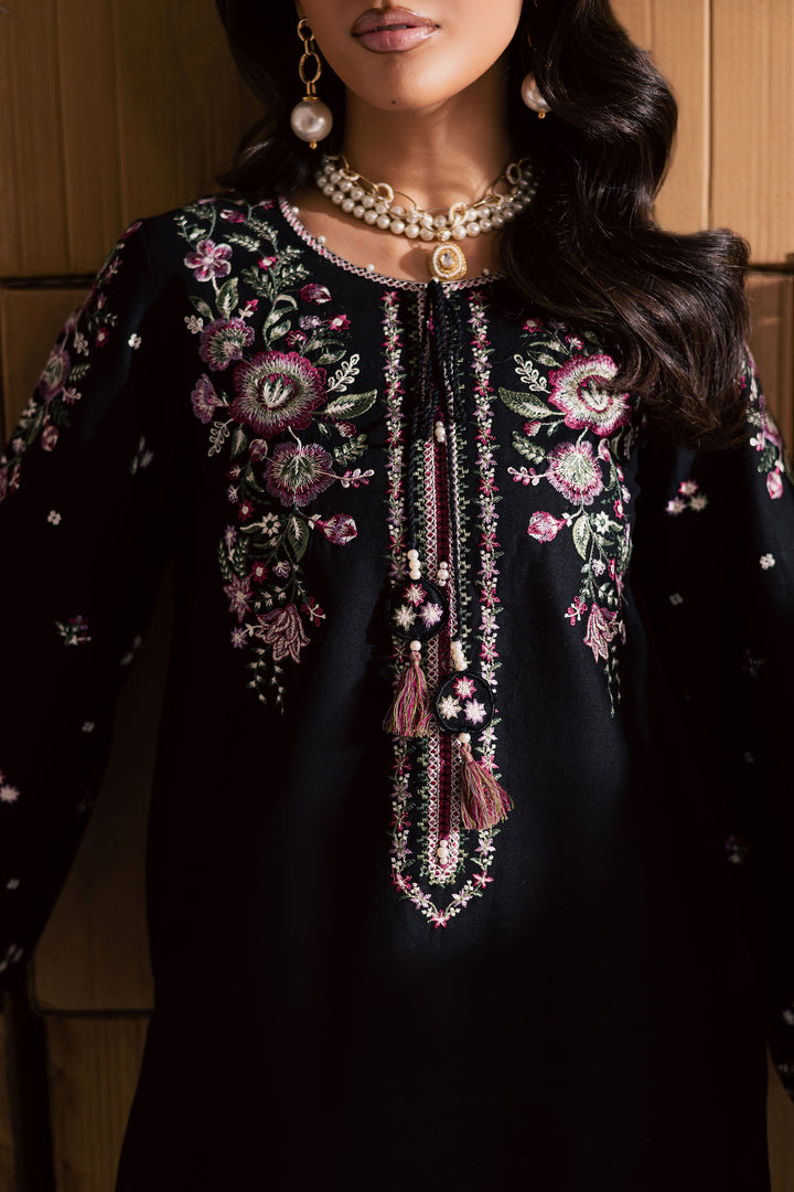 Deejo 2Pc - Embroidered Khaddar Dress