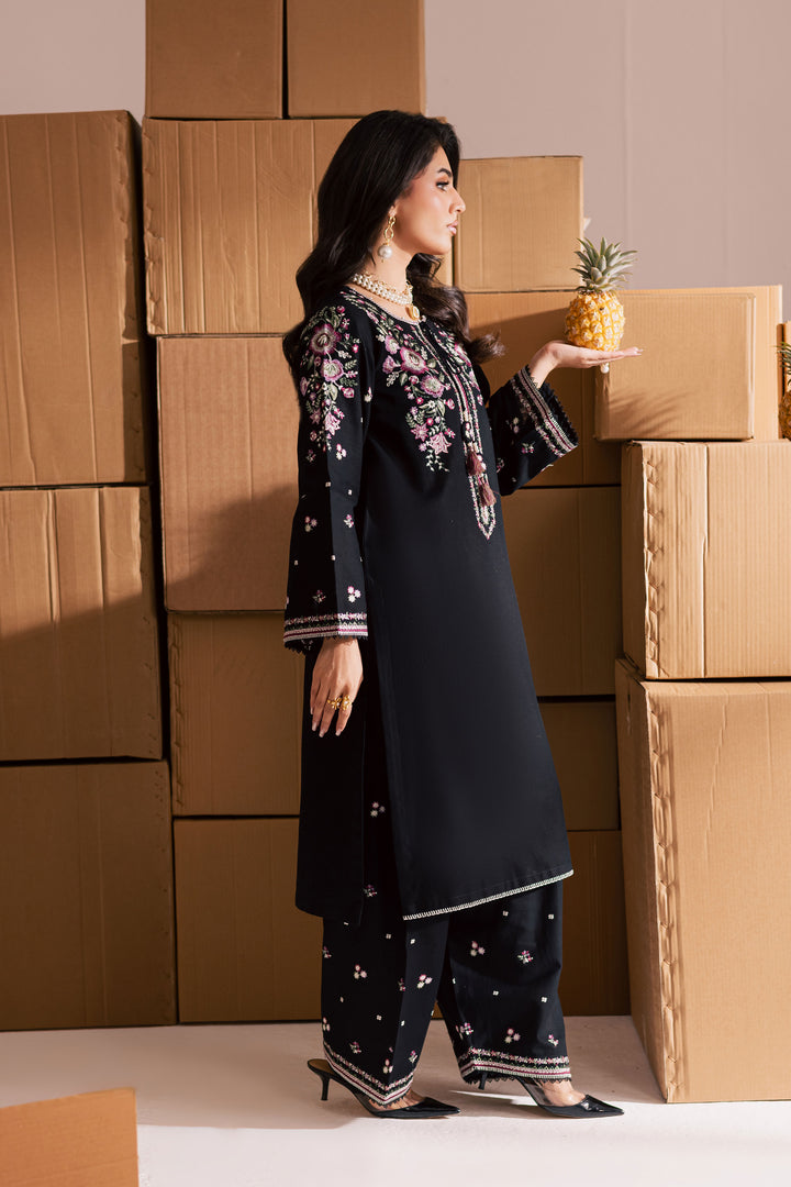 Deejo 2Pc - Embroidered Khaddar Dress