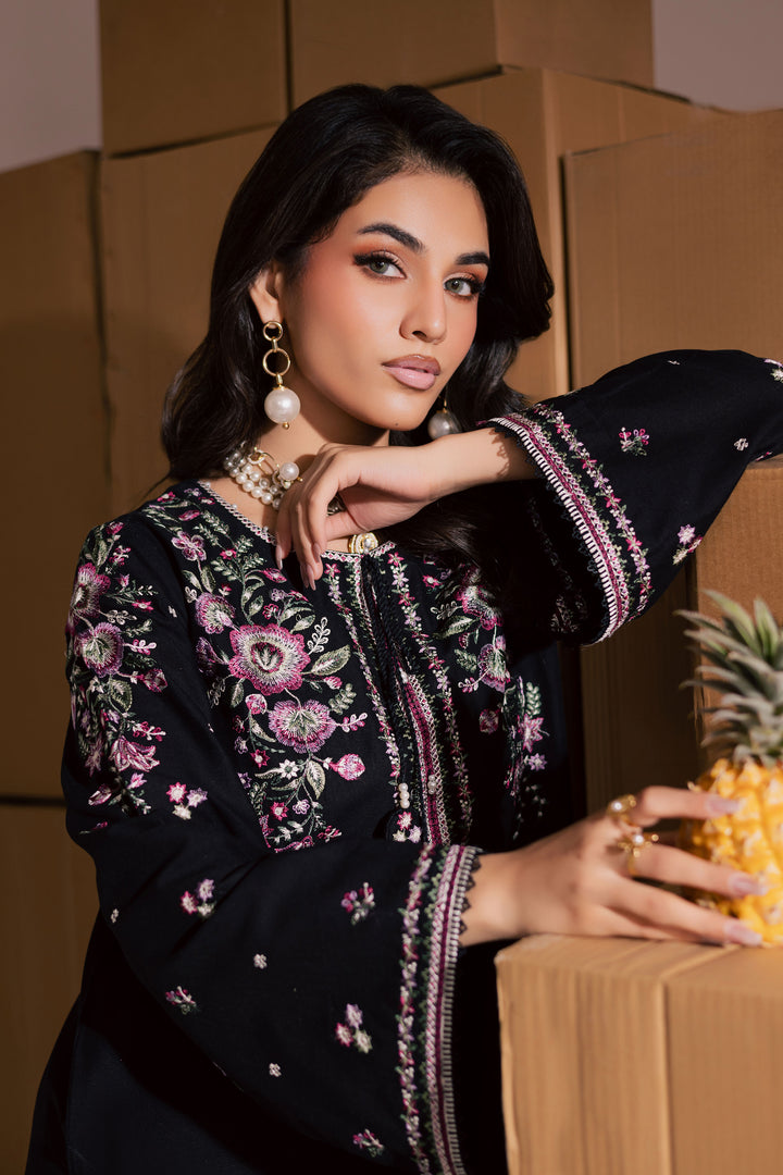 Deejo 2Pc - Embroidered Khaddar Dress