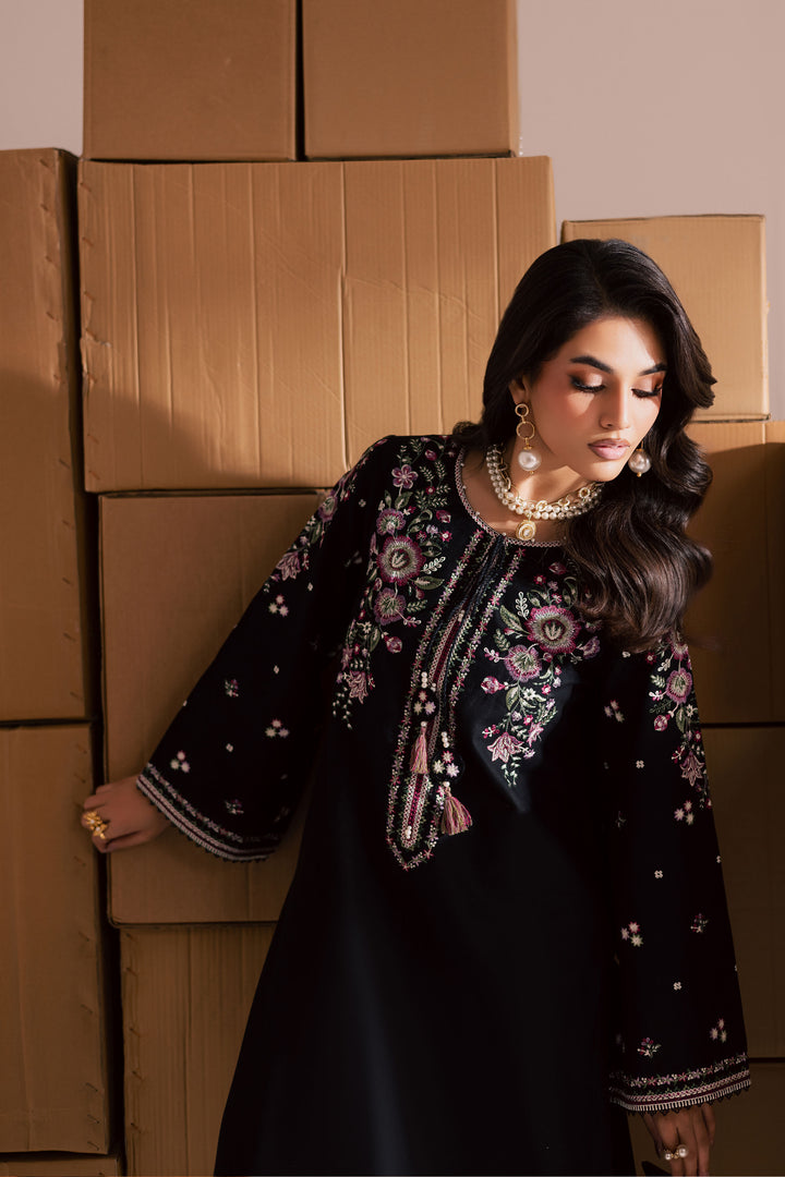 Deejo 2Pc - Embroidered Khaddar Dress